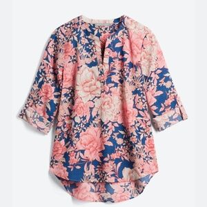 Koda split neck blouse by Daniel Rainn size S